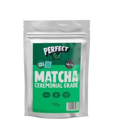 Perfect Ted 52g Matcha | Ceremonial Grade Matcha | Perfect For Matcha Lattes | Single Origin Japan Ceremonial Matcha 52g