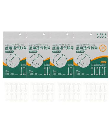 200 bandes transparentes amincissantes pour le nez - Ruban adh sif en silicone pour modeler l'ar te du nez - Autocollants larges respirants et confortables pour un remodelage nasal