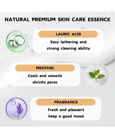 Facial Cleanser - Clean and Clear Face Wash - Face Wash Women for Cleaning & Tightening Pores - Foaming Cleanser - Face Wash for Balanced Grease & Reduce Acne - Skin Care - Face Cleanser - Buy Online on GoSupps.com