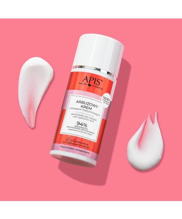 Apis Natural Cosmetics Apis Moisturizing face cream 100 ml with watermelon extract and hyaluronic acid intensive moisture care antiaging effect - Buy Online on GoSupps.com