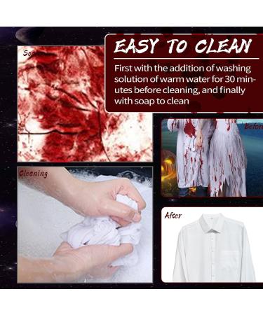 Shop Halloween Fake Blood Makeup Spray | Zombie Vampire & Clown Costume FX Red Blood Splatter - Buy Online on GoSupps.com