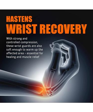 NeoAlly Forearm & Wrist Brace for Carpal Tunnel - Adjustable Moisture-Wicking Support for Muscle Recovery - Medium Pair - Buy Online on GoSupps.com