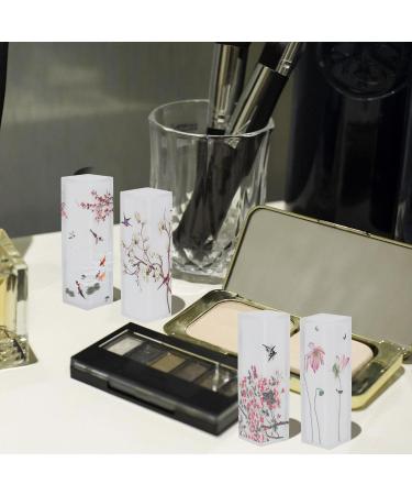 FOMIYES 4-Piece Tube Lip Gloss Magic Wand Jar - Empty Lip Balm & Lip Gloss Holders - 3D White ABS Containers for Household Use - Perfect for Organizing Your Makeup - Buy Online on GoSupps.com
