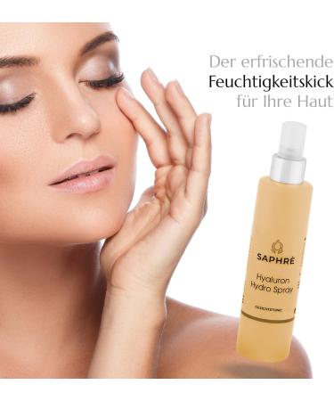  Saphr Hyaluron Hydro Spray - Refreshing Face Spray with Hyaluronic Acid Panthenol & Chamomile - Hydrate & Freshness for Treatments - 200ml - Vegan - Buy Online on GoSupps.com