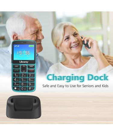 Tosaju Big Button Mobile Phone for Elderly | Unlocked Senior Phone with SOS Button | Hearing Aid Compatible | Easy to Use | Green - Buy Online on GoSupps.com