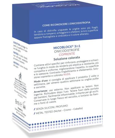 Dermovitamina Micoblock 3 en 1 Onicodistrophie Camouflage 8 Ml - Buy Online on GoSupps.com