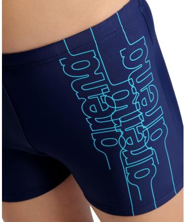 Arena Boy's Swim Short Graphic Shorts - Navy Martinica - Pack of 1 | International Shipping Available - Buy Online on GoSupps.com