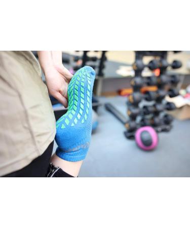 Rainbow Neo ABS Sport Socks - Unisex Neon Sneaker Stopper Socks 47-50 | International Shipping Available - Buy Online on GoSupps.com