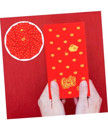 EXCEART 36 Pcs Year of The Rabbit Red Envelope Bag Lunar New Year Gifts Red Wallet New Year Money Bag 2023 Hong Bao Envelopes for Lunar New Year Red Purse Cartoon 12pcs Red Paper - Buy Online on GoSupps.com