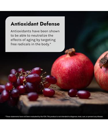 Irwin Naturals Anti-Aging Antioxidants - 60 Liquid Soft-Gels for Healthy Aging - Buy Online on GoSupps.com