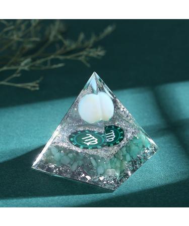 XIANNVXI Virgo Tower Healing Crystals - Positve Energy Orgone Tower for Men & Women | Spiritual Gifts for Healing, Luck, Meditation - Virgo Zodiac Sign - Buy Online on GoSupps.com