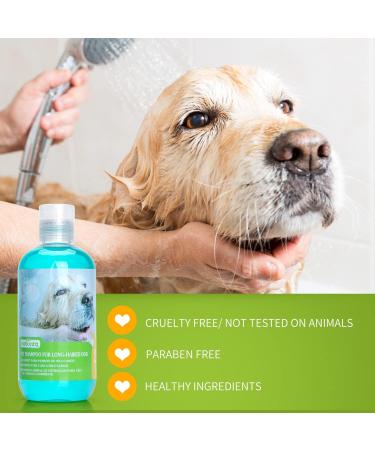 Nobleza Dog Shampoo for Long Hair with Camellia Sinensis Extract | Itch Relief & Odor Control | Paraben & Phthalate Free | Lavender Citrus Scent | 250ml - Buy Online on GoSupps.com