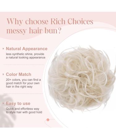 XXL Hair Extensions - Voluminous White Blonde Ties for Bridal Hairstyles & Updos - Buy Online on GoSupps.com
