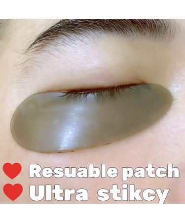 Under Eye Patches for Lash Lift & Eyelash Extensions | Durable Gel Eye Pads - Moon Shape Fit 4 Colors - Buy Online on GoSupps.com