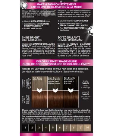 Schwarzkopf Color Ultime 5.24 Cinnamon Brown Hair Color Cream - Permanent Formula - Buy Online on GoSupps.com