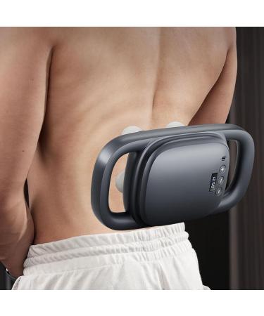 Buy Hand-Held Massage Gun - Deep Tissue Percussion Device with 4 Heads & 5 Adjustable Speeds - Quiet & Effective Back Massager - International Shipping Available - Buy Online on GoSupps.com