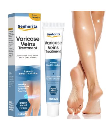 Varicose Veins Cream Varicose Veins Treatment for Legs Relief Spider Varicose Vein Strengthen Capillary Health and Improve Blood Circulation 1 Count (Varicose Veins Cream)