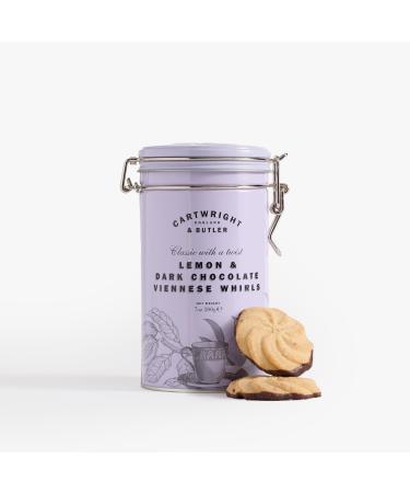 Cartwright & Butler Cartwright and Butler Viennese Swirls Lemon and Dark Chocolate 200g
