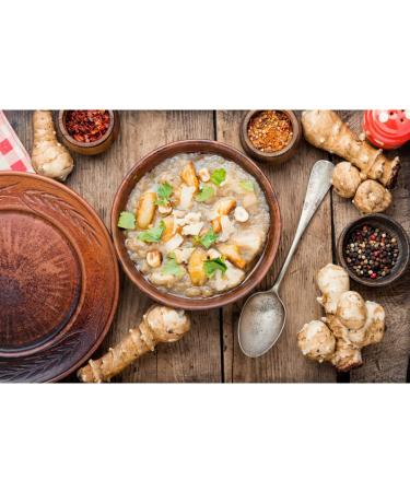 Fresh Organic Jerusalem Artichoke Tubers - 500g | Organic Certified & International Shipping - Buy Online on GoSupps.com