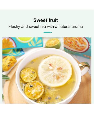 Fruit Tea Kumquat Passion Fruit Tea Refreshing Flavor Fatigue Relieving Carefully Blended Flavored Tea Bag 100g (20g x 5 Count) - Buy Online on GoSupps.com