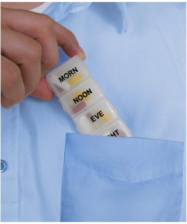 Revolving Medicine Center - Innovative Medication Organizer for Easy Access | International Shipping Available - Buy Online on GoSupps.com
