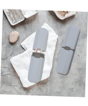 Hakidzel 6-Piece Portable Toothbrush Case | Travel-Friendly Toothbrush Holder for International Shipping - Buy Online on GoSupps.com