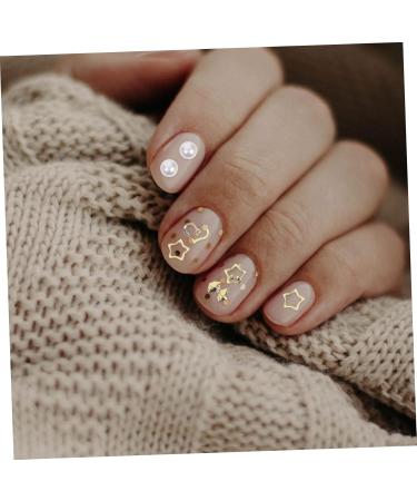 Buy Healeved Hollow Out Nail Decoration - Pearl Trim Nail Art Accessories for Stunning Manicure Embellishments - International Shipping Available - Buy Online on GoSupps.com