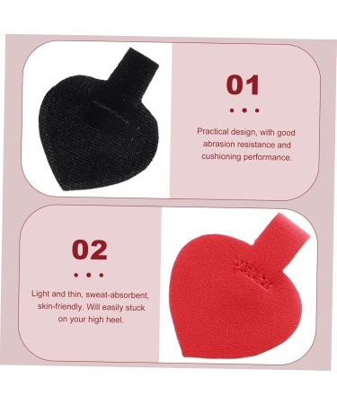 LIFKOME 6 Pairs Self-Adhesive Heel Protectors | Black Heel Grips & Protectors for Women's Dress Shoes | Comfortable Heel Inserts & Liners - Buy Online on GoSupps.com