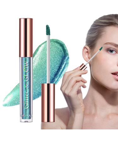 Liquid Shimmer Eyeshadow Chameleon Gloss Eyeshadow Liquid Eyeshadow Multi-Dimensional Long-Lasting Holographic Multichrome Eyeshadows Makeup Frifer 06#