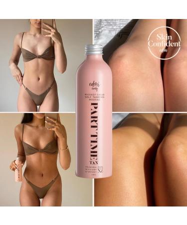 ed&i PART TIME Self Tanner With Natural DHA Whiskey Cacao Self Tanning for Women Natural Long Lasting Body Sunless Tan Leg Tanner for Women Buildable Golden Glow Tanning Products 8.45 oz - Buy Online on GoSupps.com