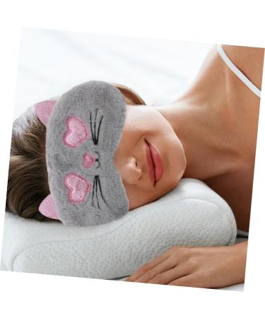 VICASKY 2 pi ces Masque de Sommeil Peluche Masques Oculaires Cartoon Lumi re pour Sommeil R parateur Maison Voyage ou - Buy Online on GoSupps.com