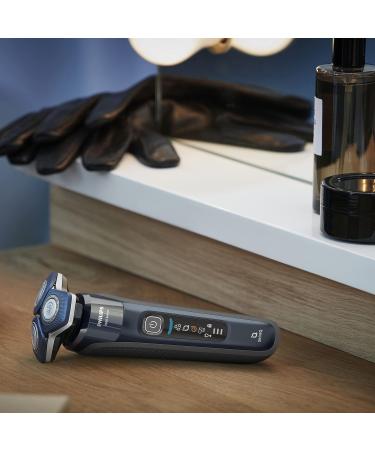 Philips Electric Shaver Series 7000 Wet & Dry with SkinIQ technology & Cable-free Quick Clean Pod S7882/50 - Buy Online on GoSupps.com