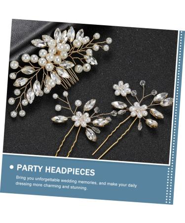 Beaupretty Hair Decorations Sets Hairpin Wedding Decorative Headpiece girls barrettes for girls clips deyer accesories bridal clip Party Headpieces Zinc alloy Hanfu Girl Hair Clips - Buy Online on GoSupps.com