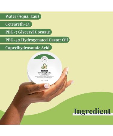 NaturAll Avocado & Kiwi Braiding Gel - Sulfate-Free Loc Gel for Dreadlocks - 8 OZ - Buy Online on GoSupps.com
