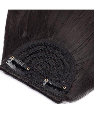 One Piece Straight Bang Clip In On Bangs Fringe Cute Hair Extensions - Natural Black - Buy Online on GoSupps.com