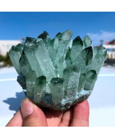 Natural Crystal Rough 1pc Green Phantom Quartz Specimen Beautiful Crystal - Buy Online on GoSupps.com