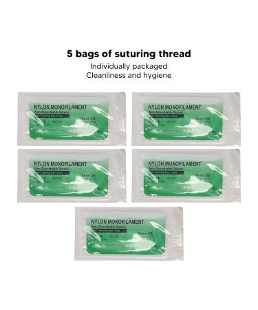 Dental Suture Exercise Set | Oral Suturing Training Tools for Medical & Dentistry Students - Silicone Models Pliers Tweezers Thread Included - Buy Online on GoSupps.com