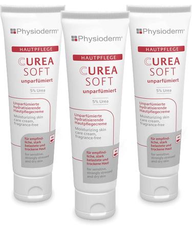 Hygiene VOS Skin Care Set - 3 x CUREA Soft Creams (300ml) for Sensitive Skin + Texxor Cotton Gloves for Nightly Application - Buy Online on GoSupps.com