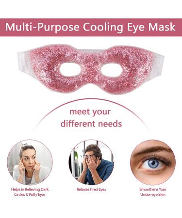 Relaxing Eye Cooling Gel Mask | Reduce Dark Circles & Refresh Your Eyes | International Shipping Available - Buy Online on GoSupps.com