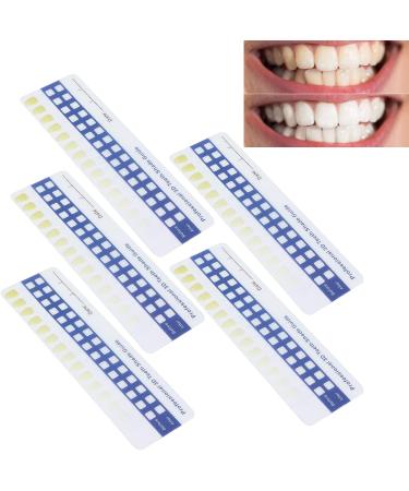 Teeth Whitening Color Guide - Non-Toxic Portable Tooth Shade Chart for Home & Dental Clinics - Buy Online on GoSupps.com