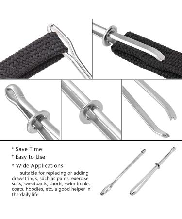10Pcs Durable Drawstring Replacement Set - 52Inches, 5 Colors, 3 Threader Tools - Ideal for Shorts, Pants, Sweatshirts & Hoodies - Buy Online on GoSupps.com