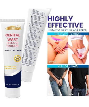 Maximum Strength Wart Remover Cream & Gel - Fast Action Ointment with Salicylic Acid for Genital Plantar & Common Warts - Buy Online on GoSupps.com