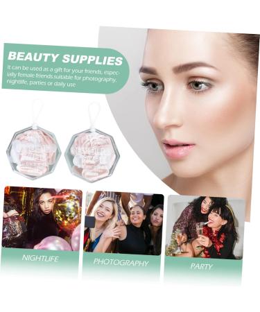 Mikinona Fiber Tools 200 Pairs Double Eyelid Sticker Double Sided Tape Female Eyelid Tapes Cosmetics No Trace Make Up Kit - Buy Online on GoSupps.com