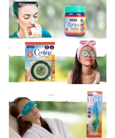 Nuage Allergy Relief Set: Hayfever Wipes, Face Mist, Barrier Balm, Eye Masks & Gel - for Kids & Adults - Buy Online on GoSupps.com