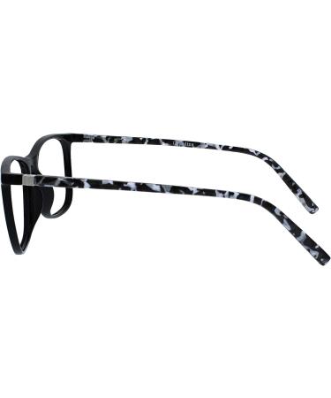Opulize Unisex Arc Reading Glasses Pack of 9 (+2.50 Diopters) - Stylish Black Brown Blue Options - International Shipping Available - Buy Online on GoSupps.com