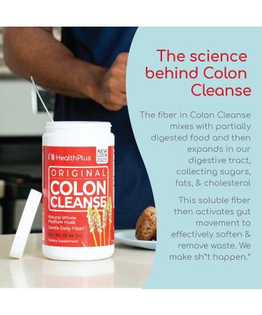 Health Plus Super Colon Cleanse Bundle - 240 Capsules & 12 Ounces Colon Cleanse | 48 Servings - Buy Online on GoSupps.com