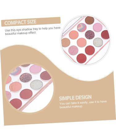 FOMIYES Eyeshadow Glitter Eyeshadow Palette Eye Shadow Eyeshadow Holder Eye Makeup Plate Makeup Pallet Organizer Flashing Miss - Buy Online on GoSupps.com