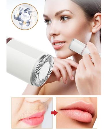 5-in-1 Women's Electric Razor | USB Rechargeable Hair Removal for Face Eyebrows Legs & Armpits | Stainless Steel Easy Clean International Shipping - Buy Online on GoSupps.com