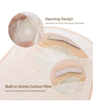 Daisyleaf 10 PCS Colostomy Bags - One-Piece Drainable Pouch for Ileostomy Stoma Care - Buy Online on GoSupps.com