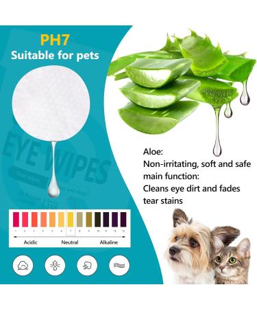 Darkhaden Pet Care Wipes - 150 Hypoallergenic Wet Wipes for Dogs & Cats - Natural Aloe Vera Cleaning Towels for Ears Paws & Eyes - Buy Online on GoSupps.com